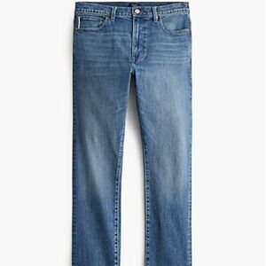 J. Crew Men's Relaxed Denim Jeans in Classic Blue